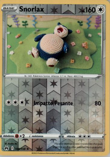 Snorlax R 109/159 ITA NM