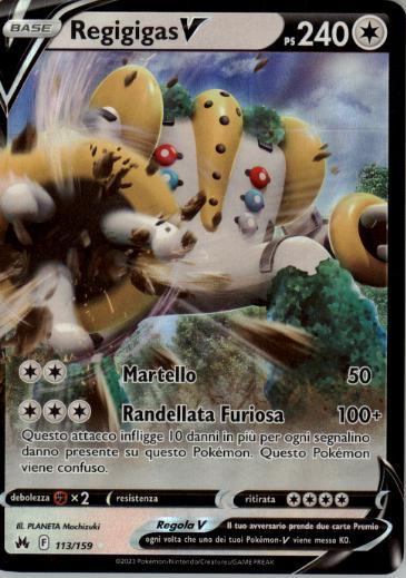 Regigigas V 113/159 ITA NM