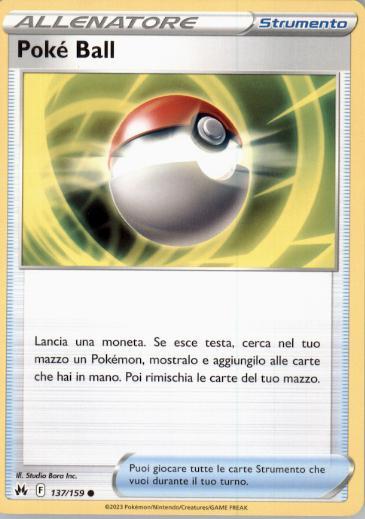 Poke ball 137/159 ITA NM