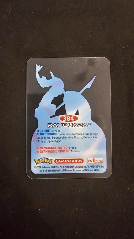 Rayquaza - 384 - Lamincards