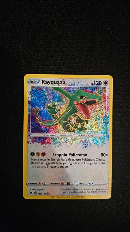 Pokémon - Rayquaza - 138 - Voltaggio sfolgorante