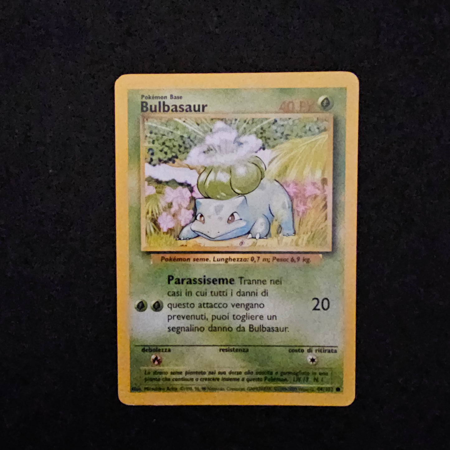 Bulbasaur 44/102 ITA Good