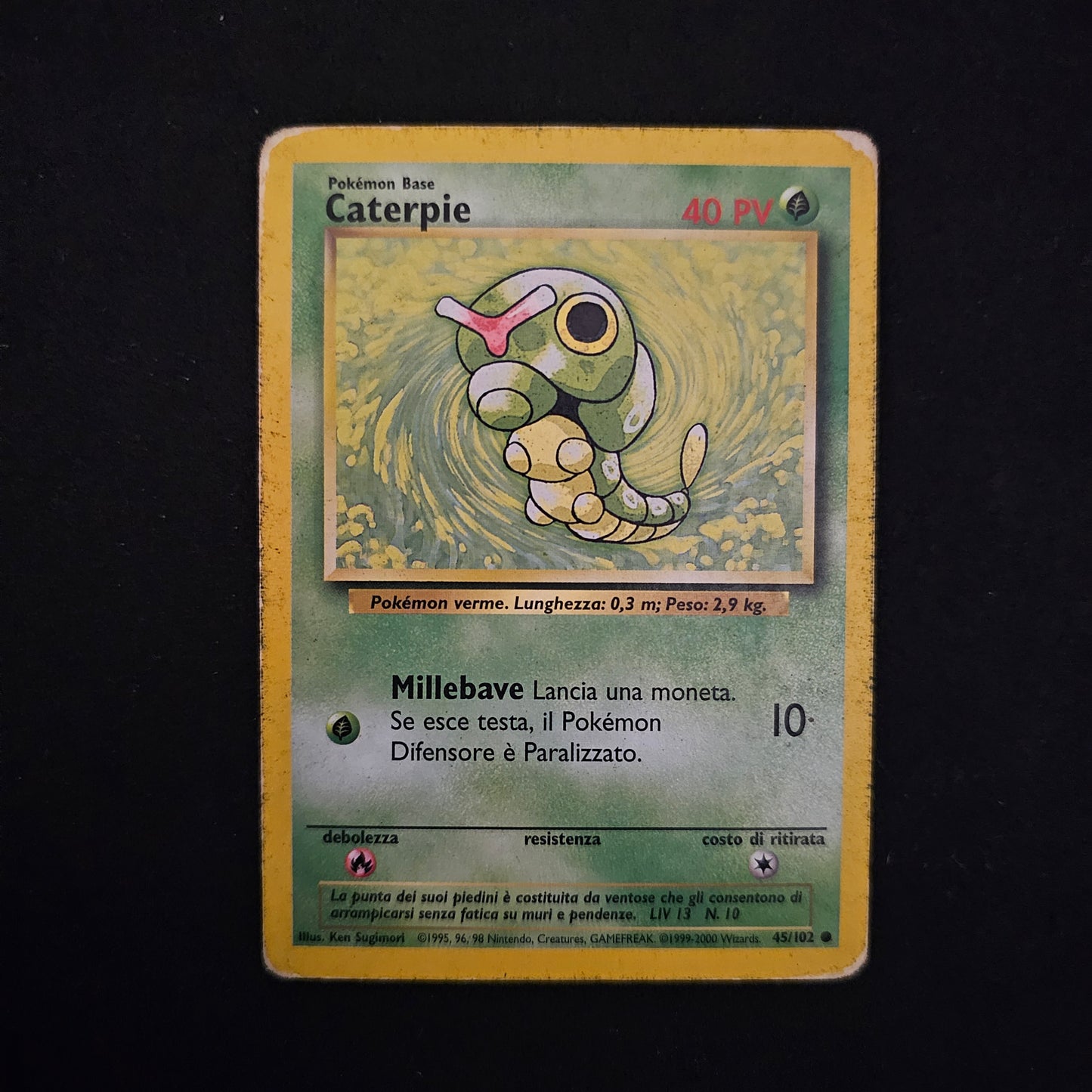 Caterpie 45/102 ITA Played
