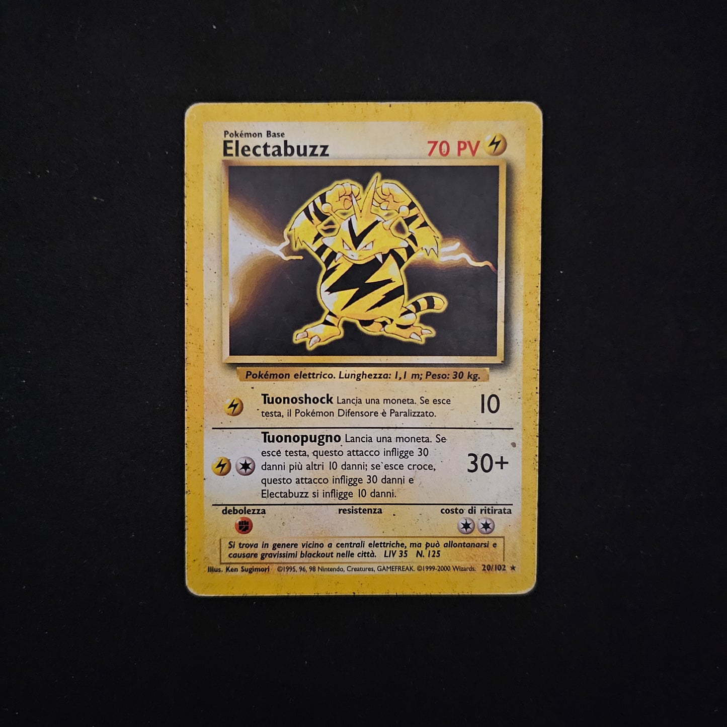 Electabuzz 20/102 ITA Played