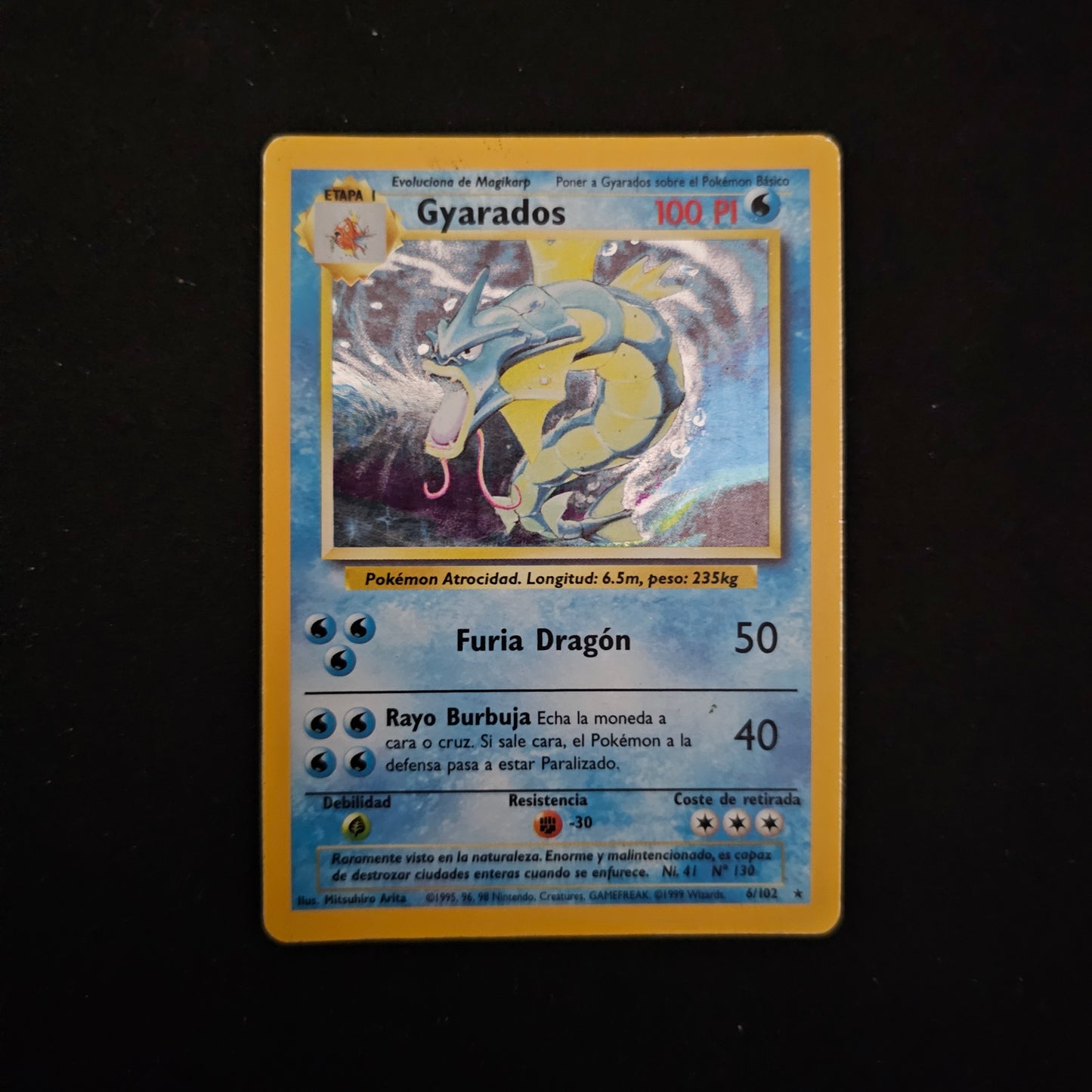 Gyarados 6/102 SPA Played