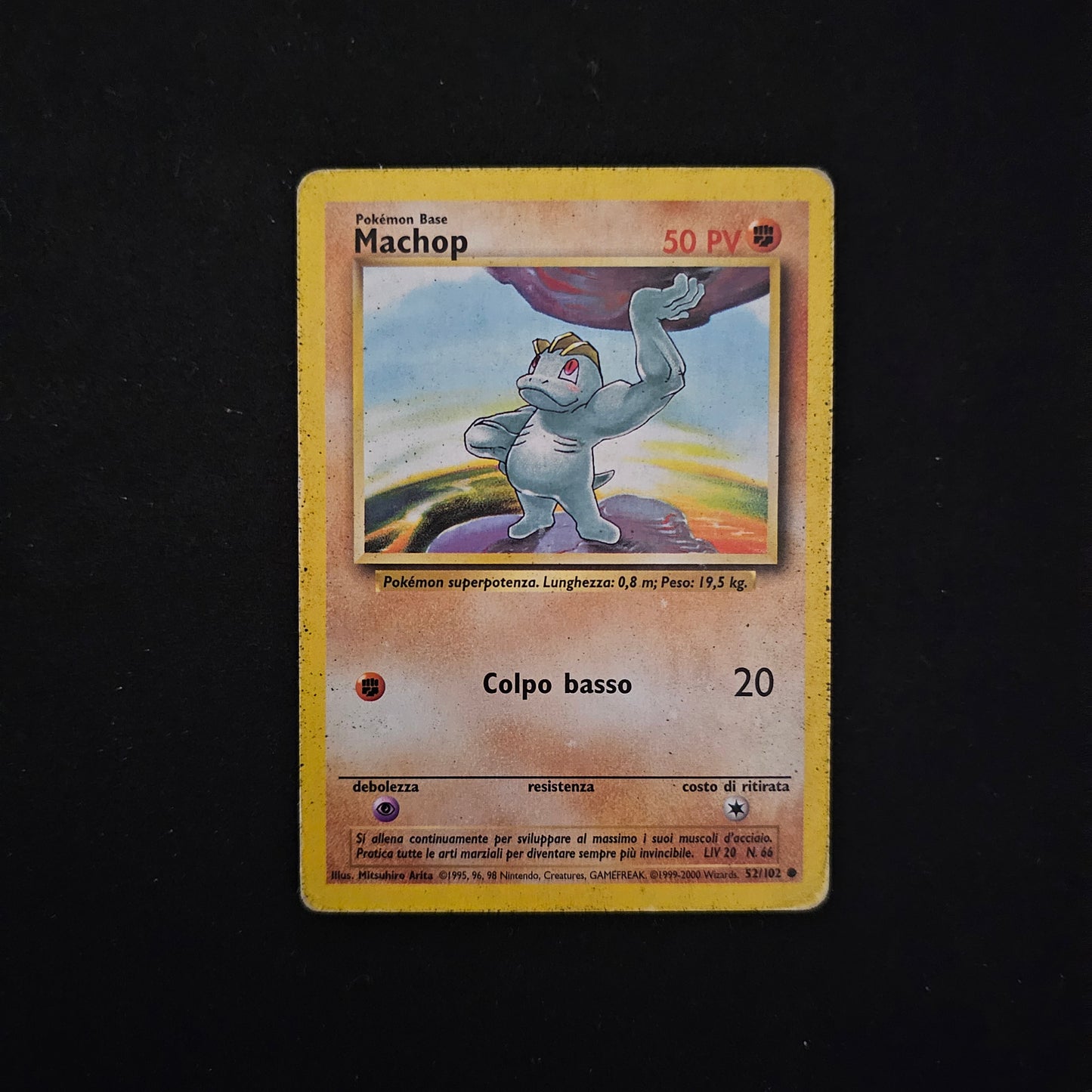 Machop 52/102 ITA Played