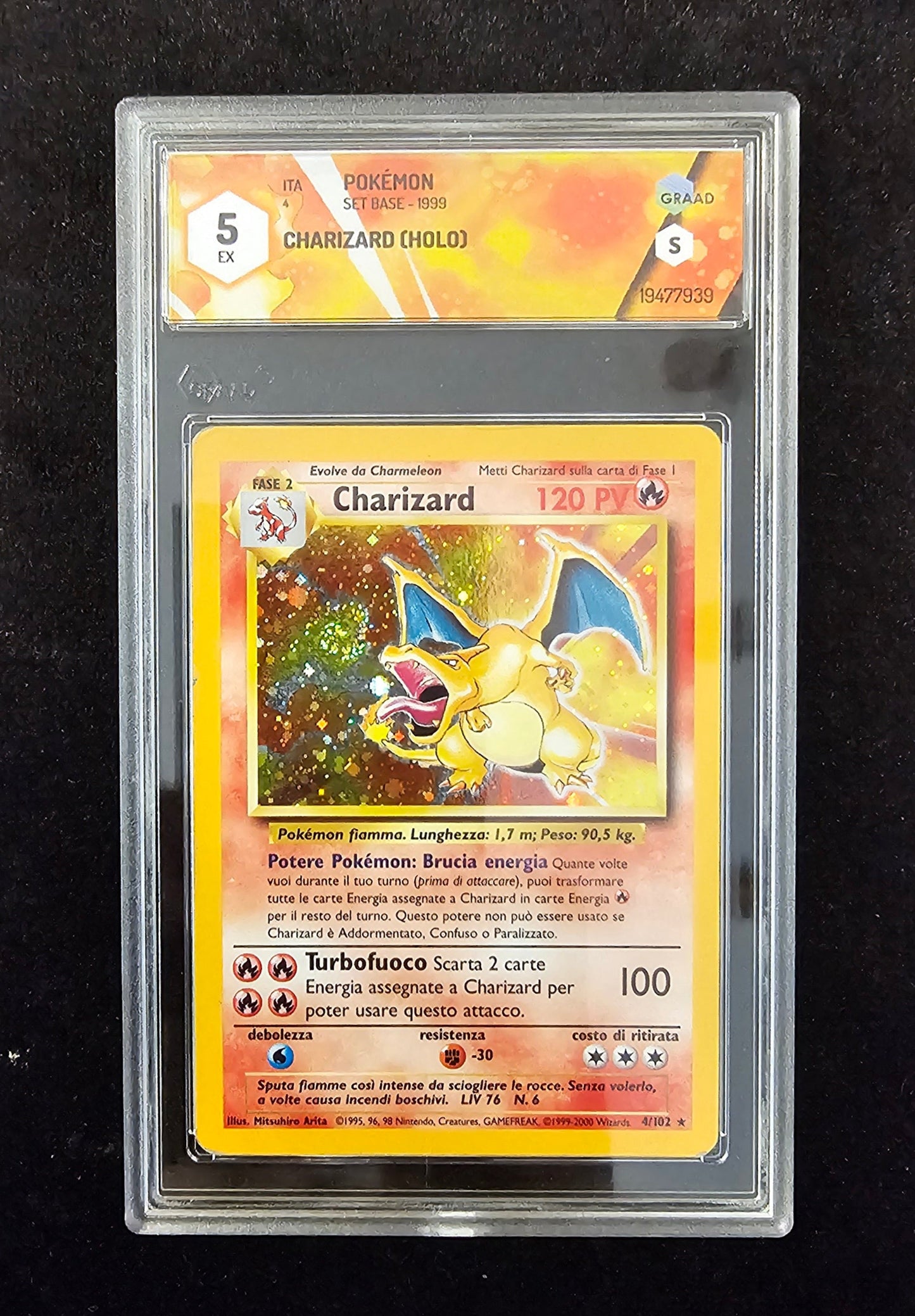 Charizard Set base Holo 4/102