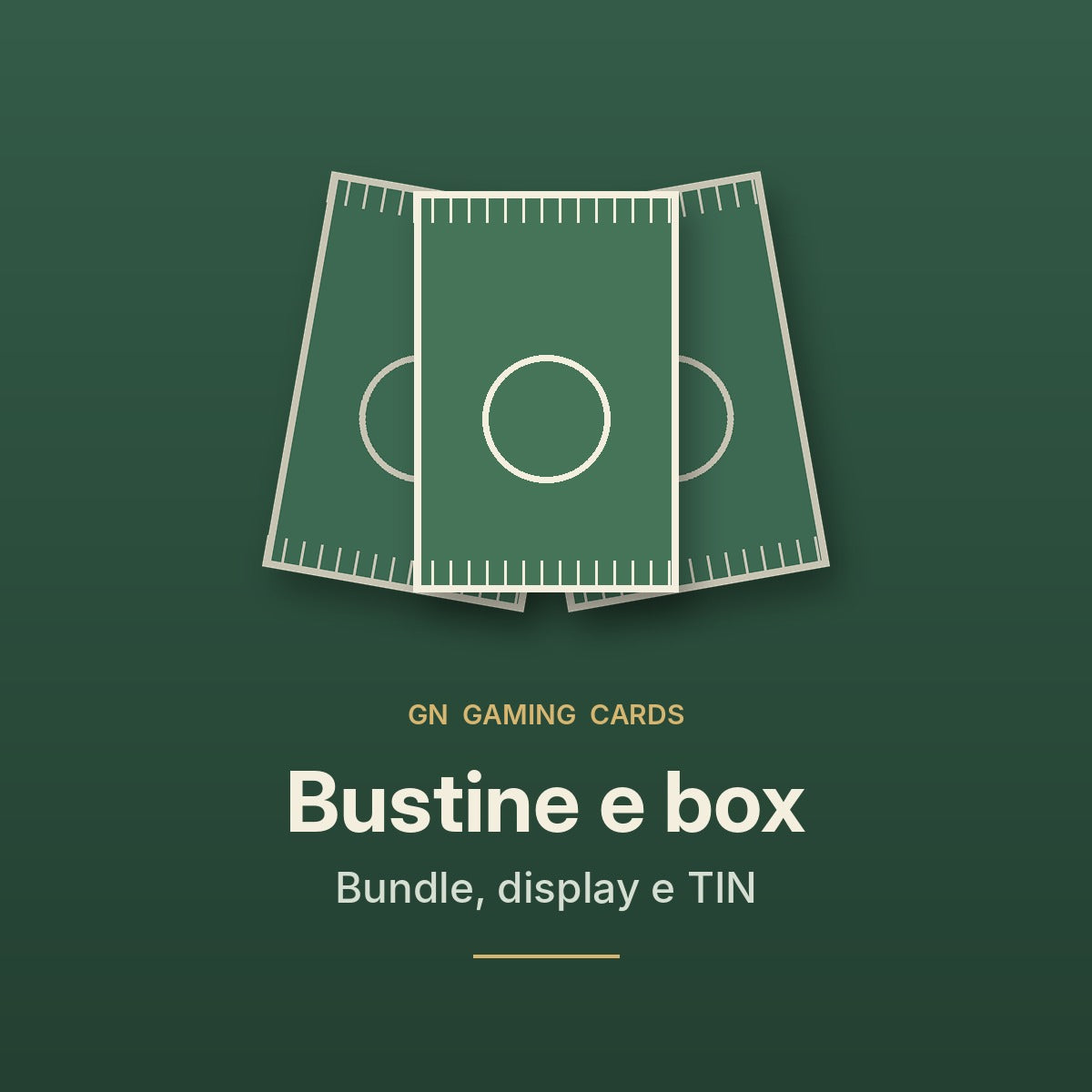 Bustine, box, bundle, display e TIN
