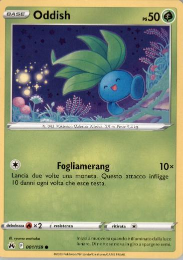 Oddish 001/159 ITA NM
