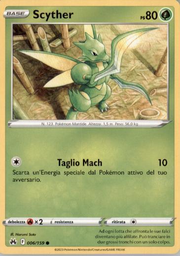Scyther 006/159 ITA NM