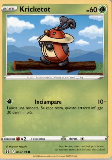 Kricketot 010/159 ITA NM