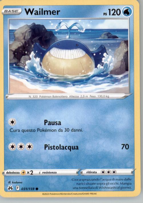 Wailmer 031/159 ITA NM