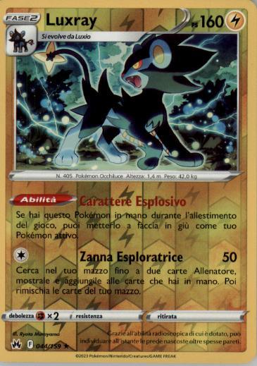 Luxray R 044/159 ITA NM