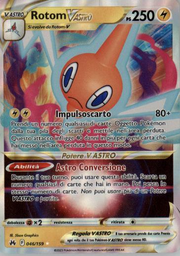 Rotom V ASTRO 046/159 ITA NM