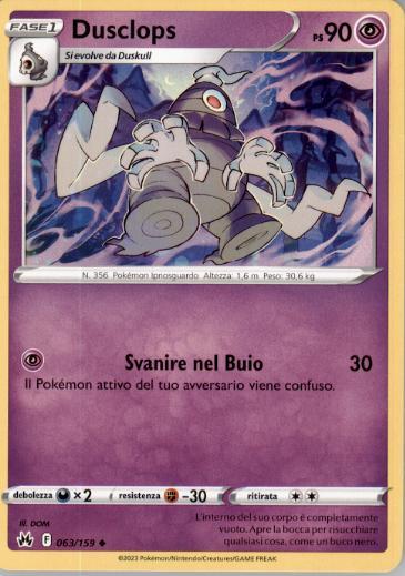 Dusclops 063/159 ITA NM
