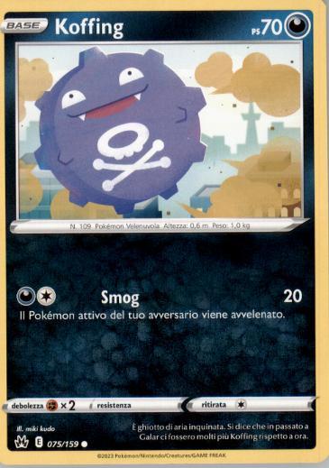 Koffing 075/159 ITA NM