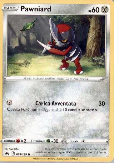 Pawniard 091/159 ITA NM