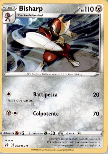 Bisharp 093/159 ITA NM