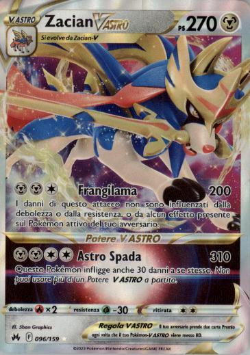 Zacian V ASTRO 096/159 ITA NM