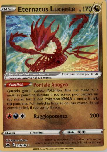 Eternatus Lucente 105/159 ITA NM