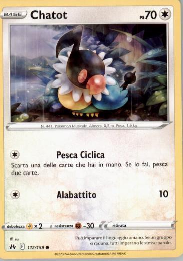 Chatot 112/159 ITA NM