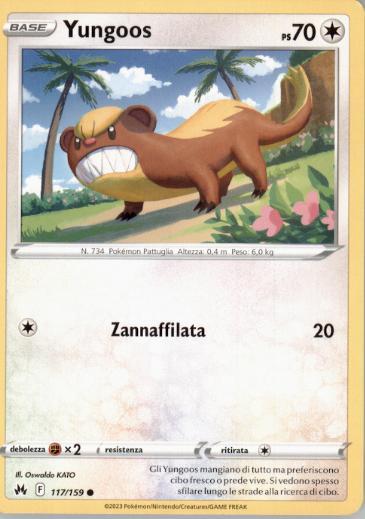 Yungoos 117/159 ITA NM