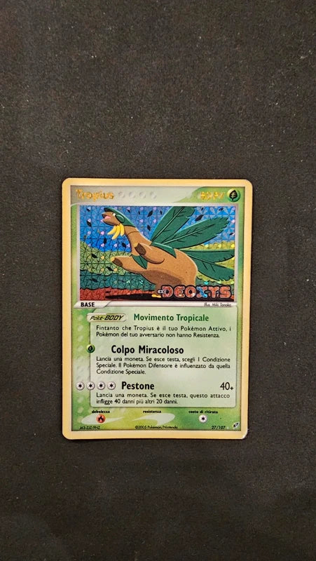 Pokèmon - Tropius - 27 - Stamped - Deoxys