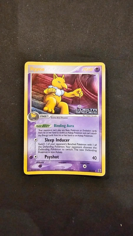 Pokèmon - Hypno - 23 - Stamped - Delta species