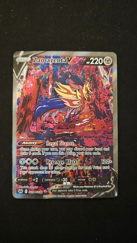 Pokèmon - Zamazenta V - GG54 - CRZ
