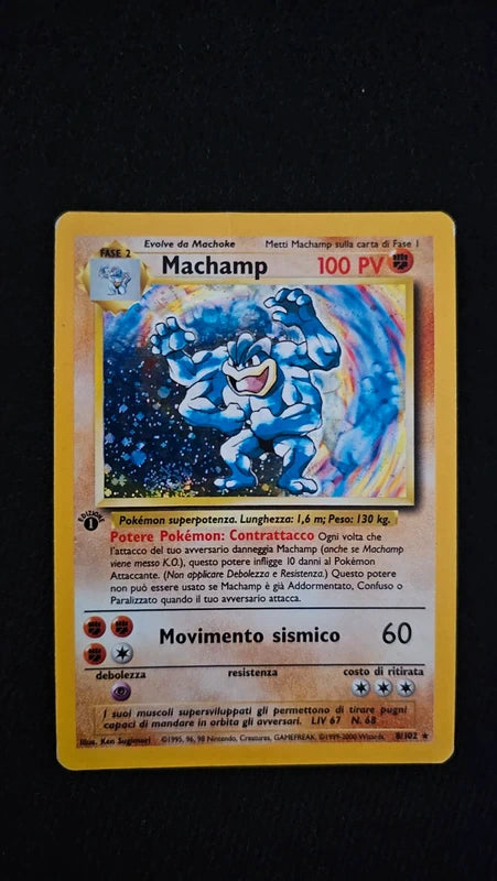 Pokèmon - Machamp - 8 - BS - 1st edition