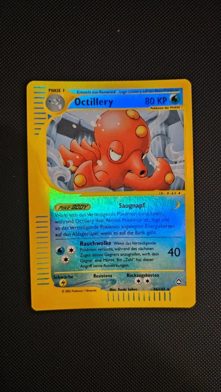 Pokèmon - Octillery - 26 - Aquapolis - Reverse-
