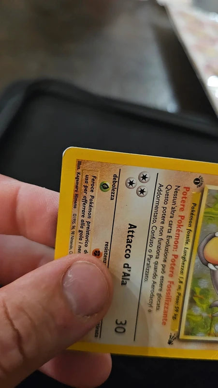 Pokèmon - Aerodactyl - 1st - 1 - Fossil