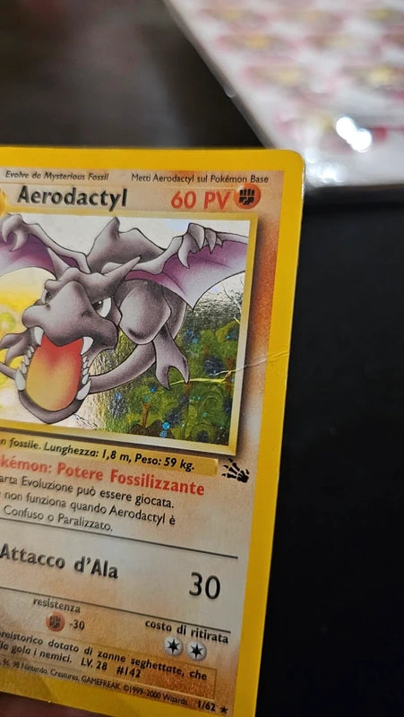 Pokèmon - Aerodactyl - 1st - 1 - Fossil