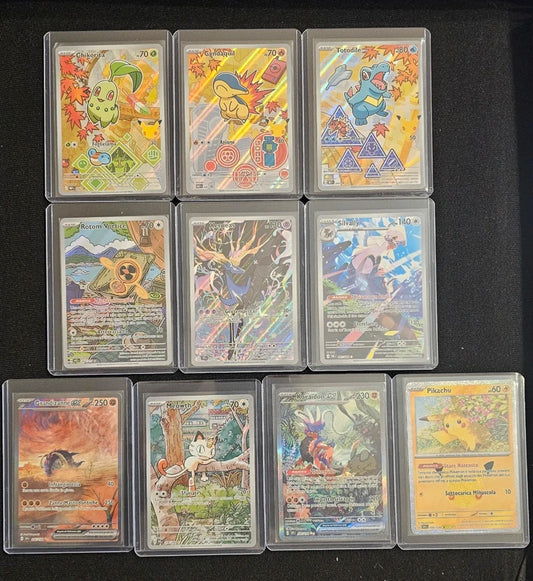 Lotto carte Pokémon