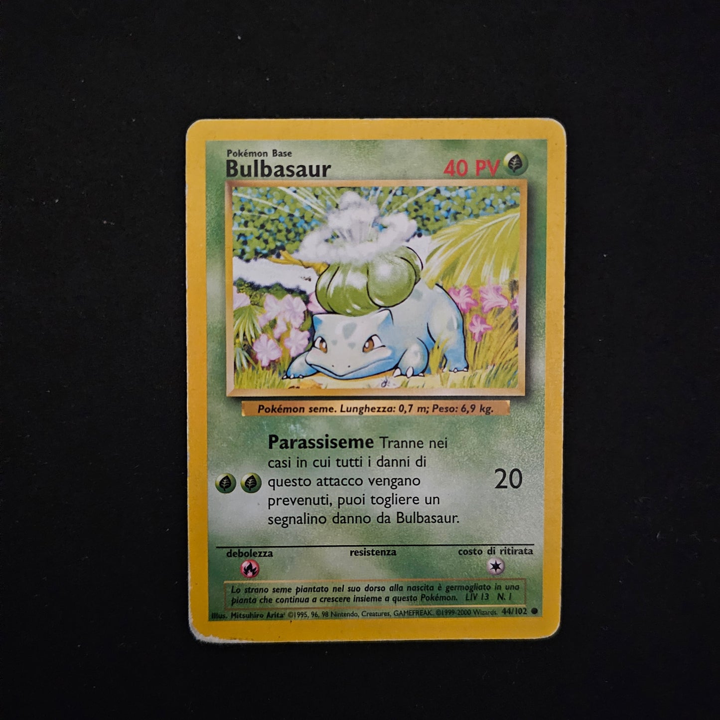 Bulbasaur 44/102 ITA Played