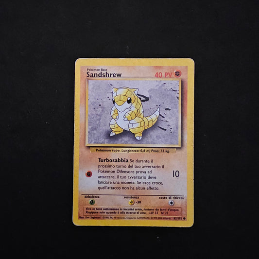 Sandshrew 62/102 ITA Played
