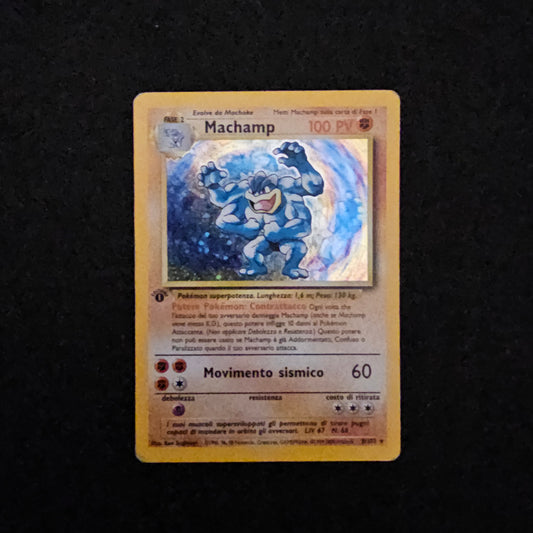Machamp 8/102 1st HOLO ITA Good