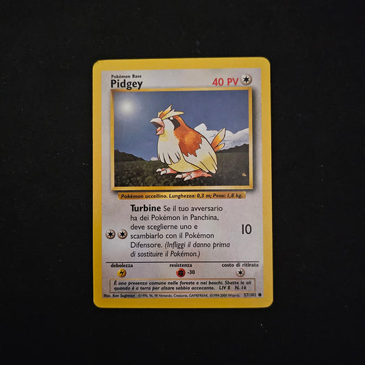 Pidgey 57/102 ITA Good