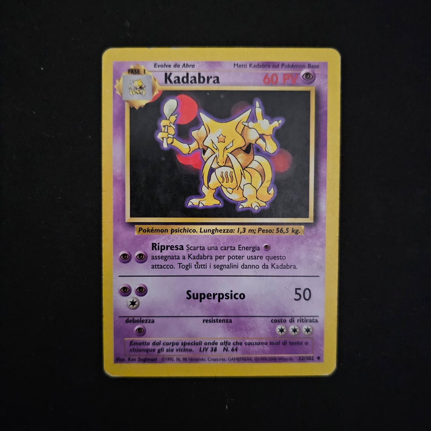 Kadabra 32/102 ITA Good