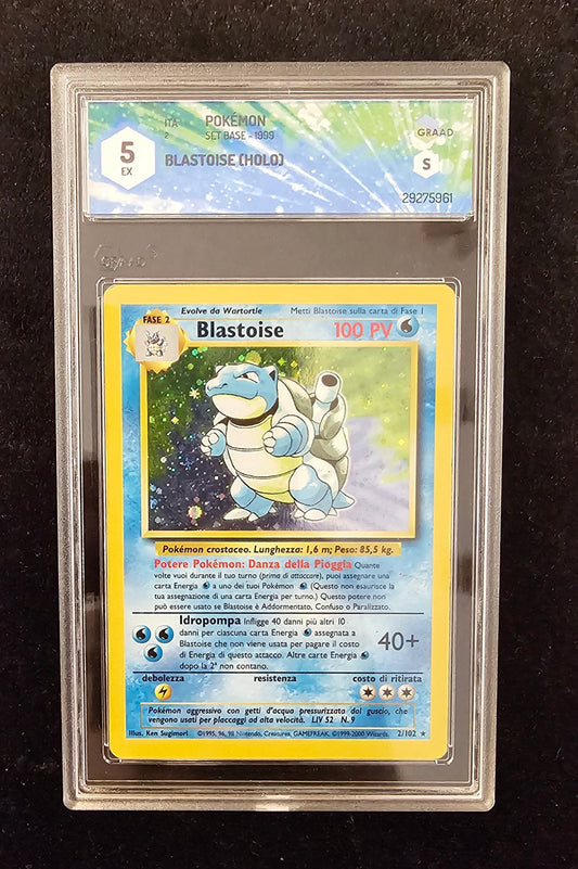 Blastoise Set Base Holo 2/102
