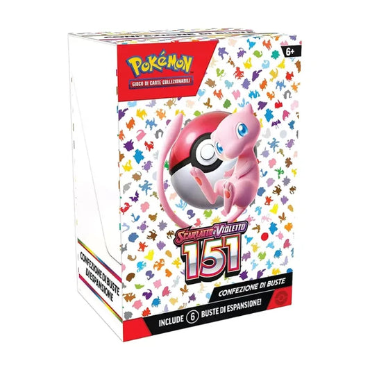 Pokèmon - Bundle 6 bustine Scarlatto e violetto 151
