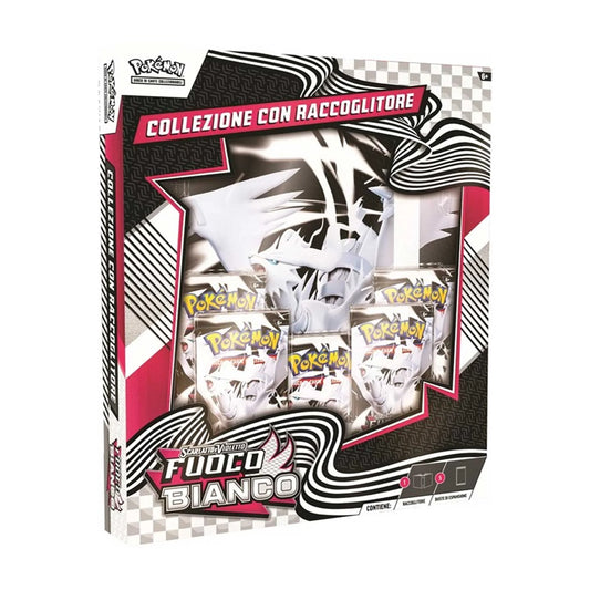 Pokèmon - Collezione con raccoglitore Fuoco Bianco