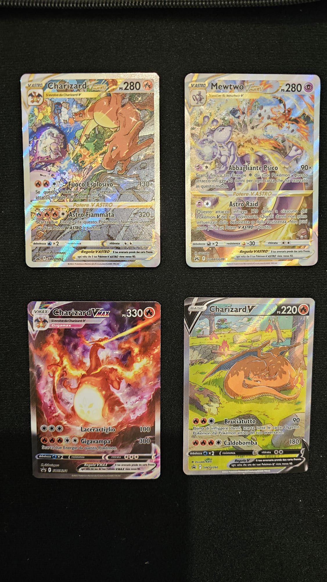 Quadretto Promo Charizard + Mewtwo - Spada e scudo