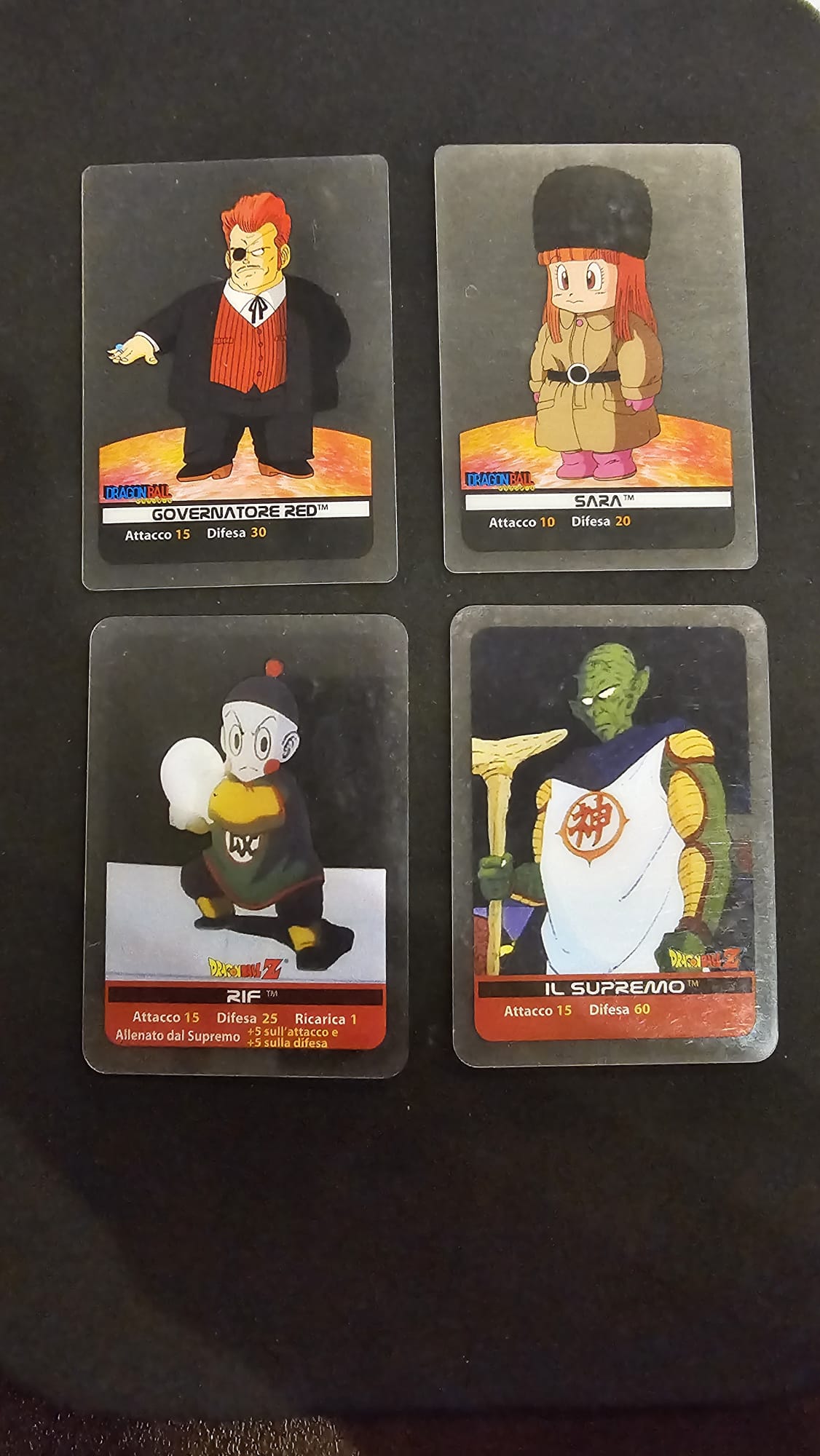 Lamincards Dragon ball - lotto