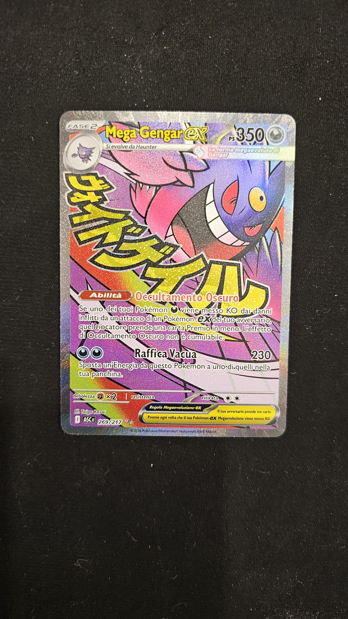 Pokèmon - Mega Gengar ex - 269 - Ascesa eroica