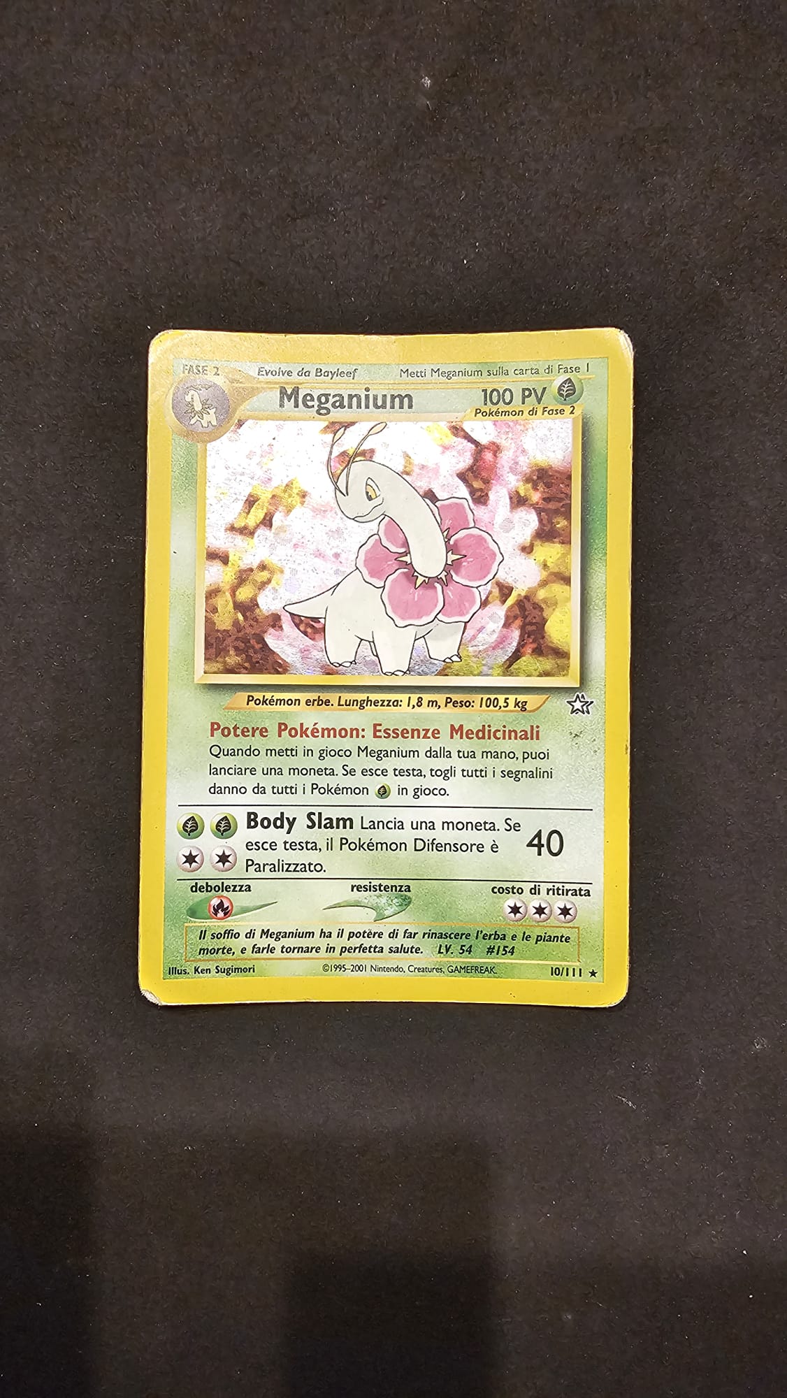 Meganium - 10 - Holo - Neo Genesis