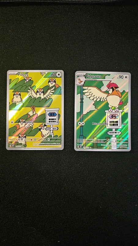 Pidgey 207 - Pidgeotto 208 - OBF