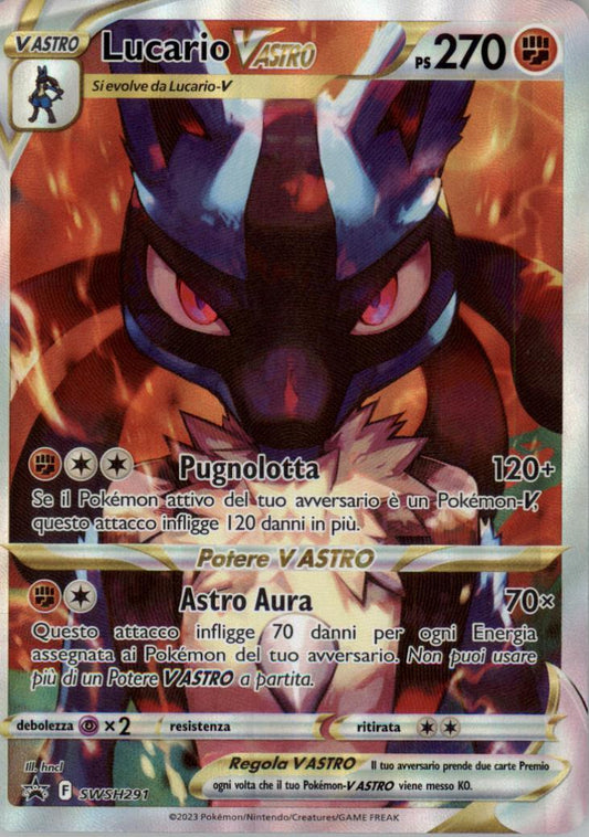 Lucario V ASTRO ITA NM