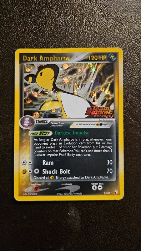 Pokèmon - Dark Ampharos - 2 - TRR - Reverse