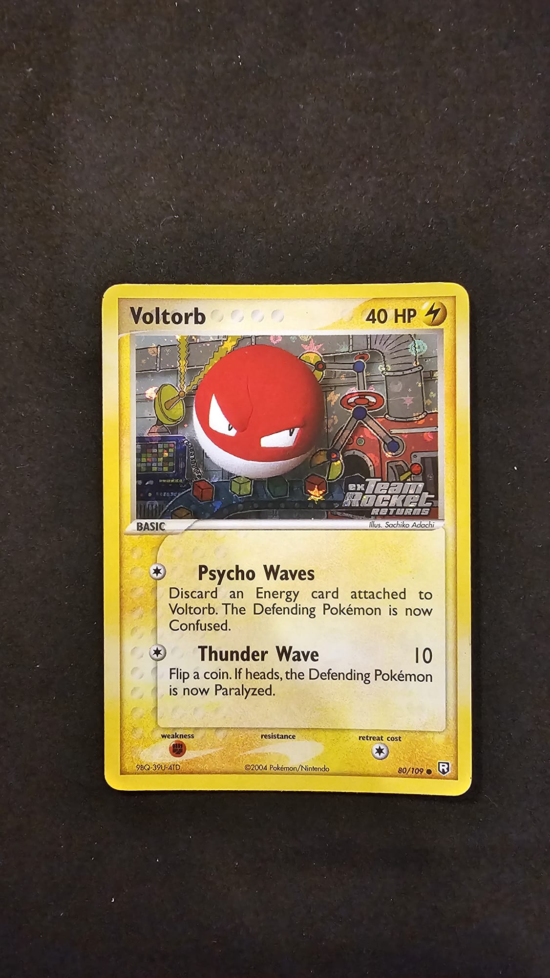 Voltorb - 80 - Stamped - Team rocket return
